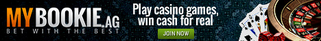 MyBookie Casino on Gambling City | 100% to $300 on 1st Deposit